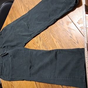 5.11 TACTICAL JEANS PANTS Mens 38 X 34 GREEN Preowned Used Denim